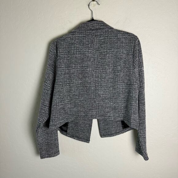 Torrid Grey Studio Double Knit Crop Military Jacket 1X NWT - Picture 9 of 13